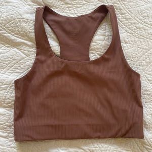 Girlfriend Collective Ribbed Paloma Racerback Bra